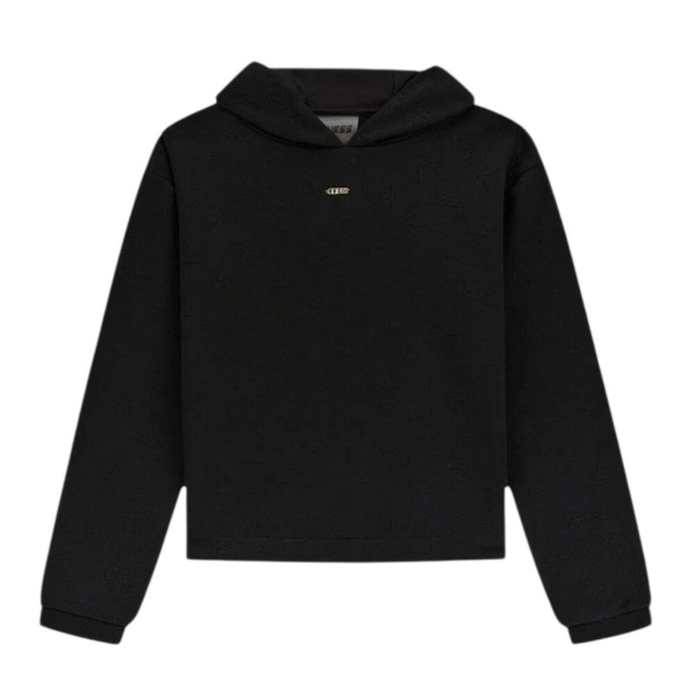 Guess Childrens/Kids Logo Hoodie / Black